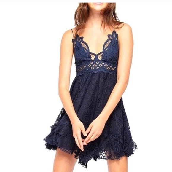Free People Dresses & Skirts - Free People Adella Burnout Velvet Slip